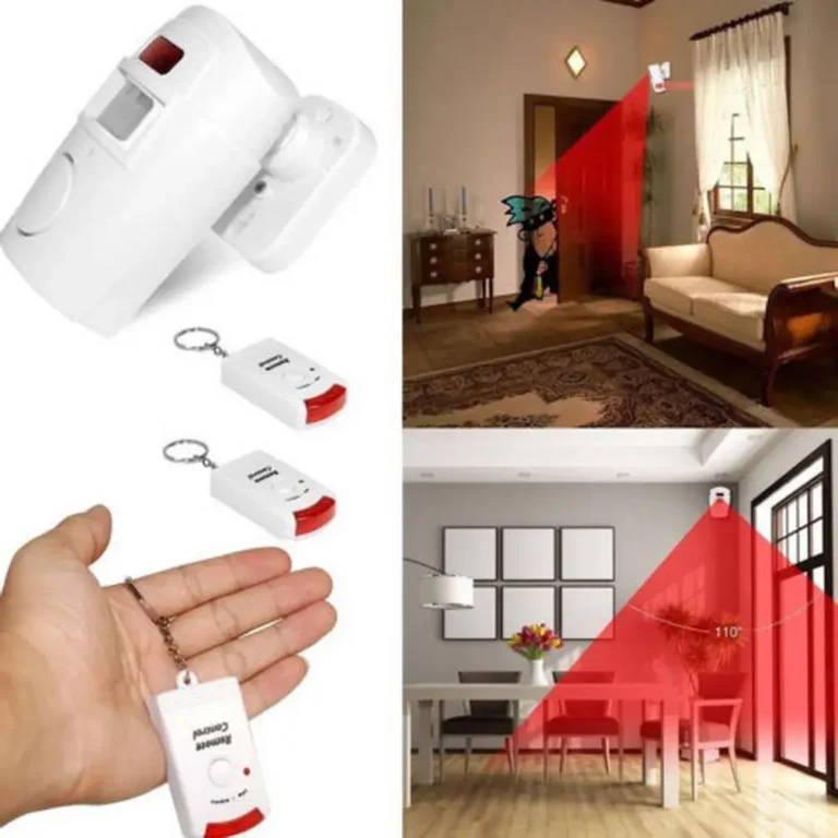 Bezdrôtový alarm s pohybovým senzorom + 2 ovládače – Obrázok 10