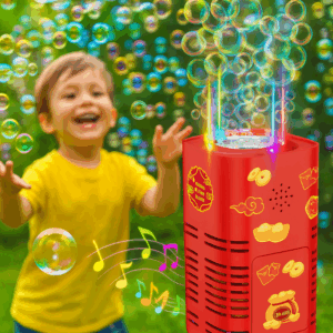 Bublinkový ohňostroj se světelnými a zvukovými efekty