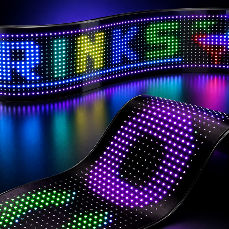 Programovatelný LED panel na sklo - vlastní texty, obrázky a animace - Obrázek 2