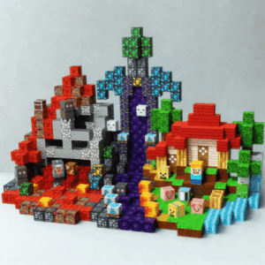 Magnetické stavební kostky