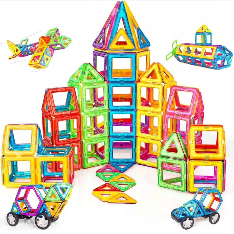 Kreativní magnetická stavebnice v boxu + DÁREK ZDARMA - Obrázek 6