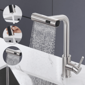 Otočný provzdušňovací perlátor na vodovodní baterii